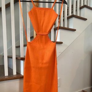 Lulu's Mable knit cutout dress